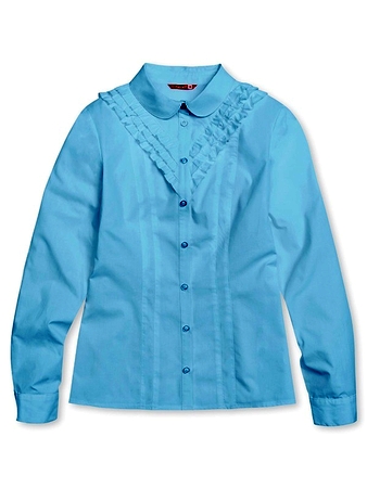Блузка для школы Pelican (голубая)