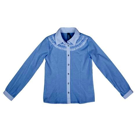 Блузка для школы S'Cool (голубая)