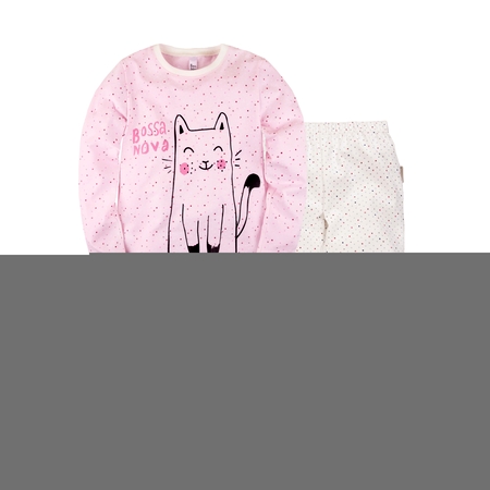 Пижама детская Bossa Nova М-р-р-р (розовая)