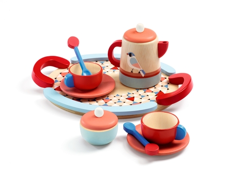Детская игрушечная посуда Djeco Чай