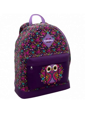 Рюкзак для девочек ErichKrause фиолетовый