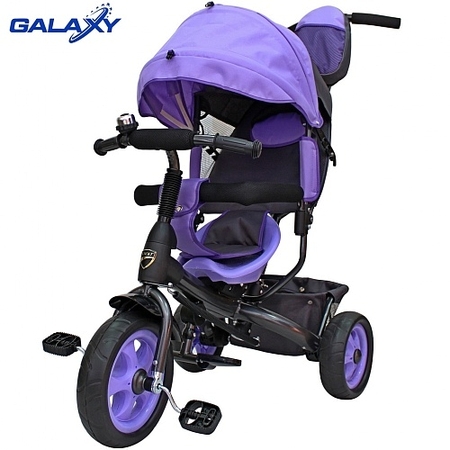 Детский велосипед Galaxy Лучик VIVAT (фиолетовый)