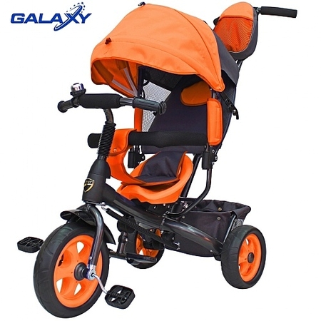 Детский велосипед Galaxy Лучик VIVAT (оранжевый)