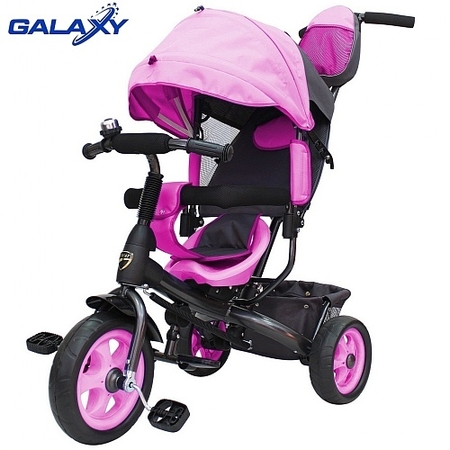Детский велосипед Galaxy Лучик VIVAT (розовый)