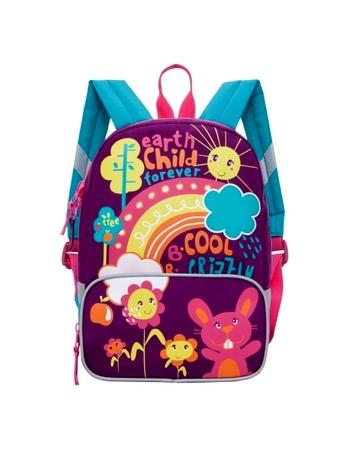 Детский рюкзачок Grizzly (фиолетовый) 9006503