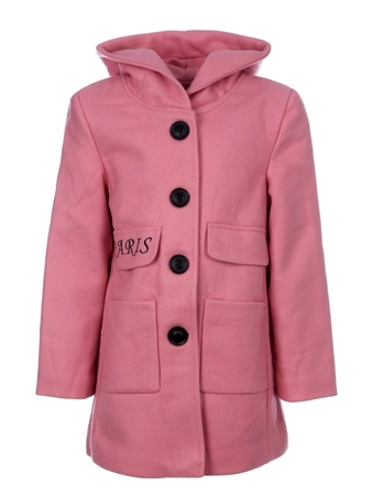 Пальто Kidly розовое