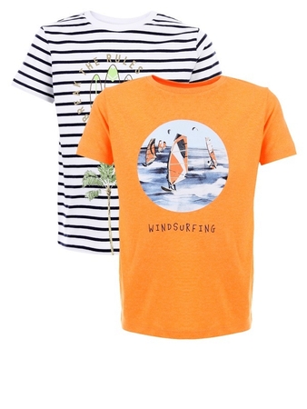 Комплект футболок Mayoral оранжевый 9004459