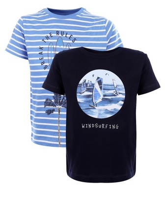 Комплект футболок Mayoral синий 9004460