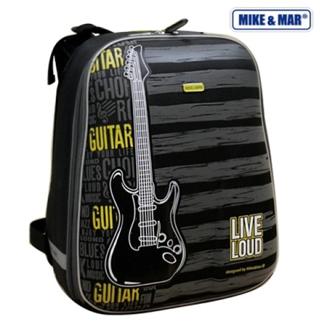 Ранец Mike&Mar Гитара (серый/желтый)