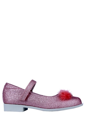 Туфли Mursu на липучке (розовые)  Кемпелево