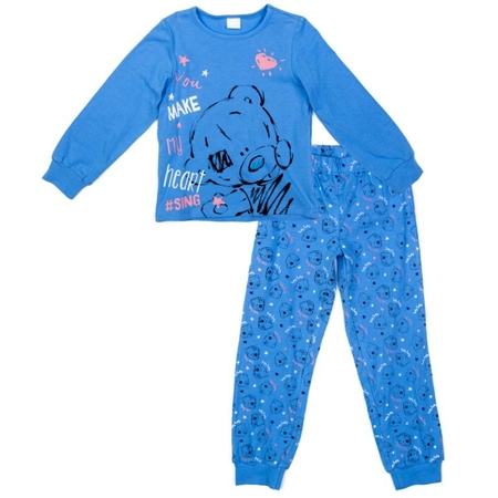 Пижама для девочки PlayToday (синяя)