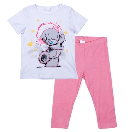 Комплект одежды PlayToday (бело-розовая)