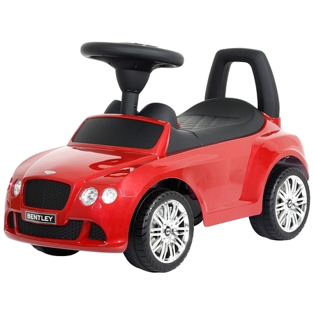 Детская машинка-каталка RT Bentley с музыкой красная