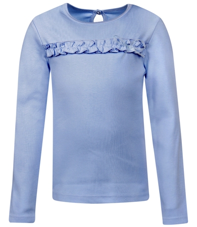 Школьная блузка Снег (голубая) 9008288