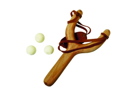 ЯиГрушка, Рогатка с 3-мя шариками  Битца